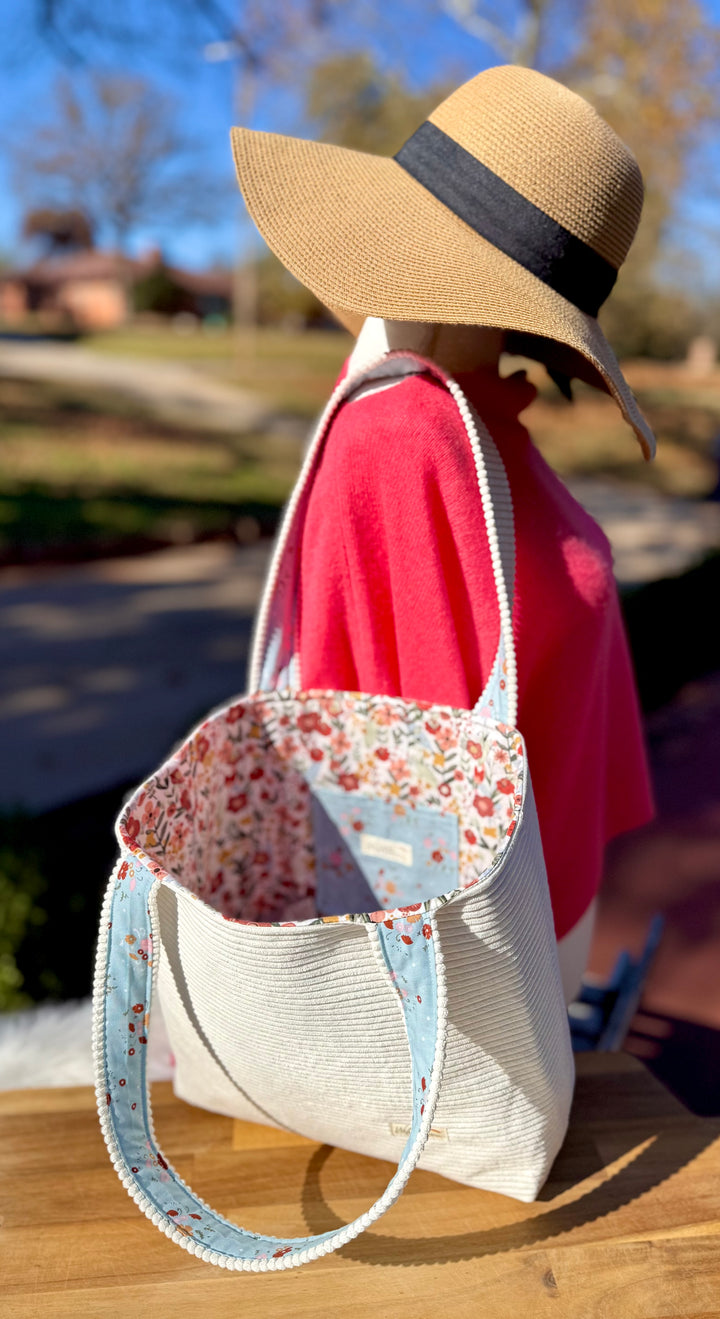 Meredith Tote-Cozy Corduroy Collection